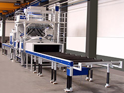 Continuous Roller Conveyor Shot Blasting Machine