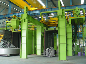 Hook Type Shot Blast Machine