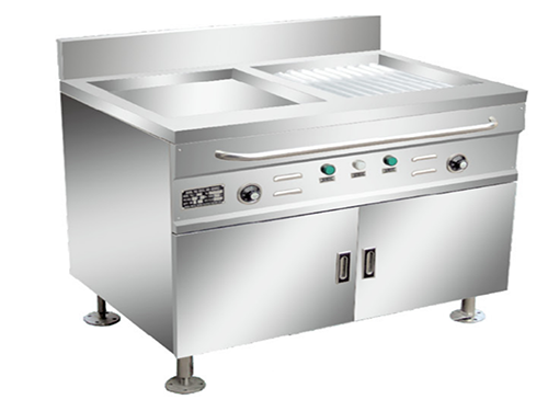 Electric frying and baking pan